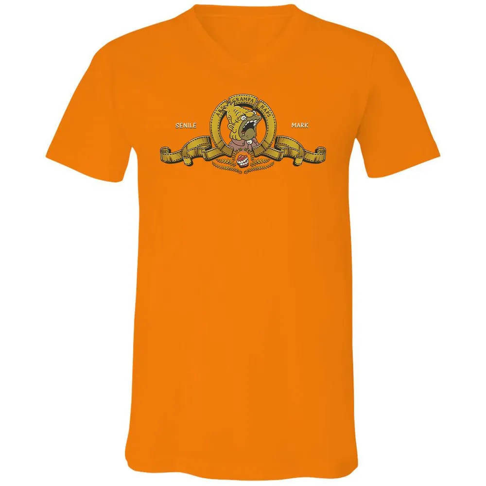 Unisex V-Neck T-Shirt - 25UAP1FJ - Orange - 11