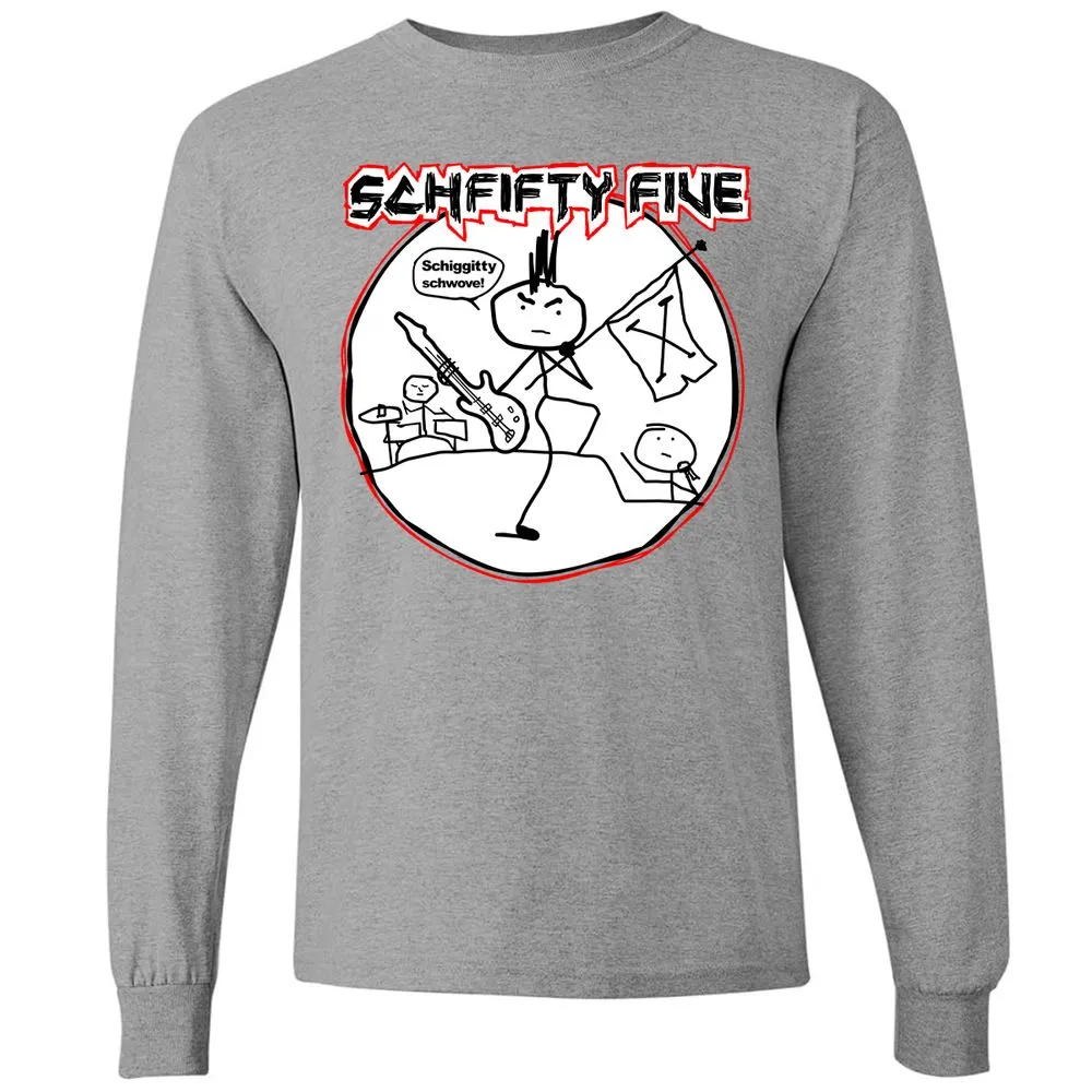 Long Sleeve T-Shirt - 1CRH54H9 - Graphite Heather - 6