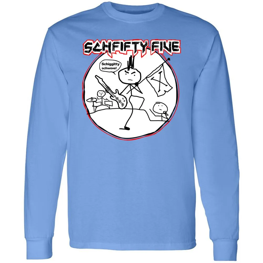 Long Sleeve T-Shirt - 1CRH54H9 - Carolina Blue - 12