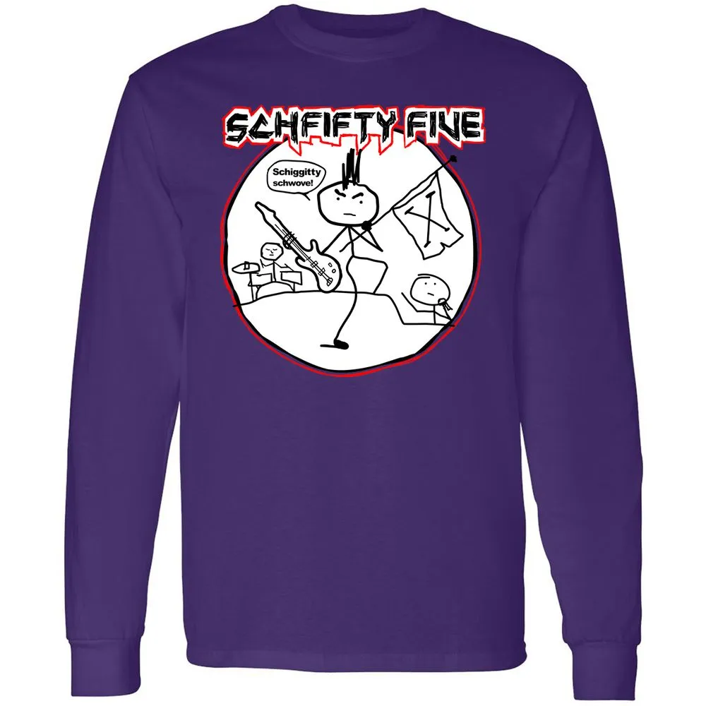 Long Sleeve T-Shirt - 1CRH54H9 - Purple - 13