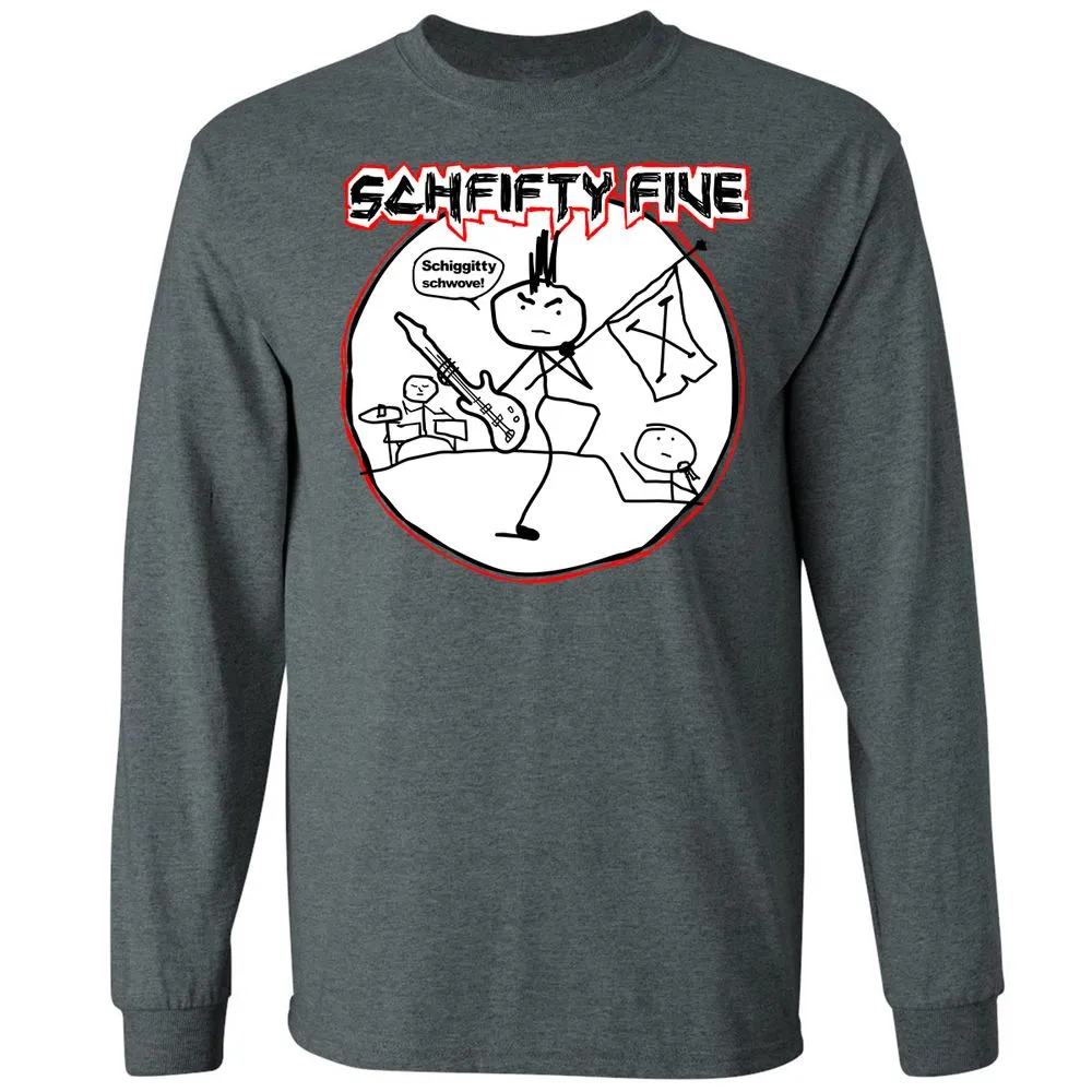 Long Sleeve T-Shirt - 1CRH54H9 - Dark Heather - 15