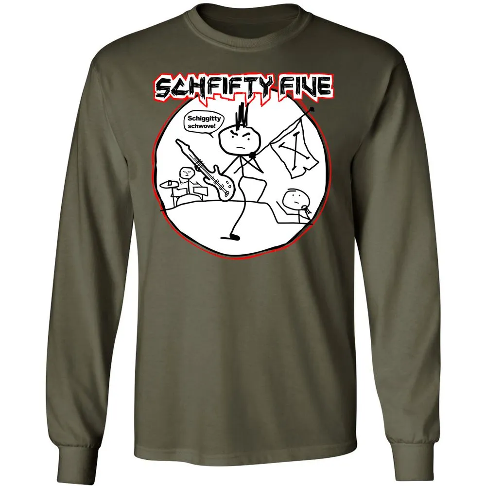 Long Sleeve T-Shirt - 1CRH54H9 - Military Green - 16