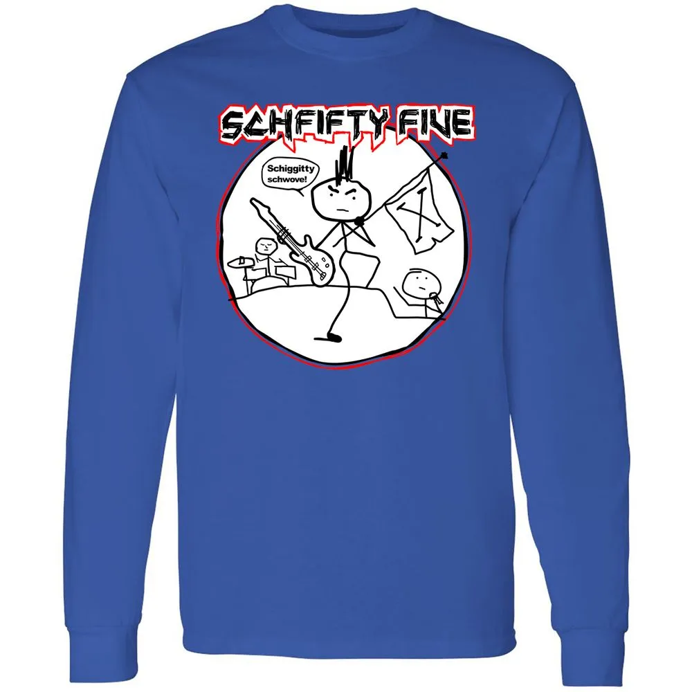 Long Sleeve T-Shirt - 1CRH54H9 - Royal - 8
