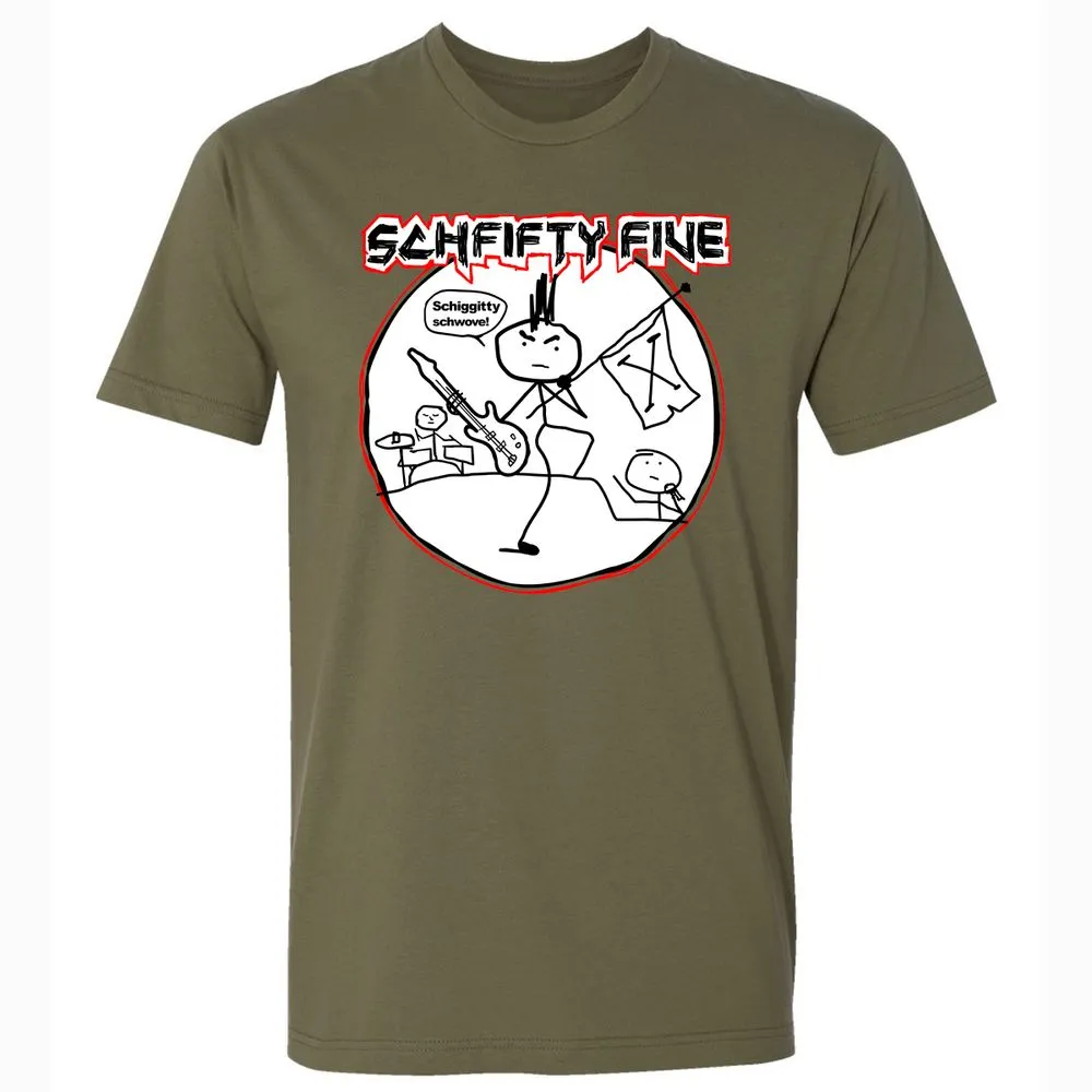 Premium Unisex T-Shirt - 34EMXZMJ - Military Green - 5