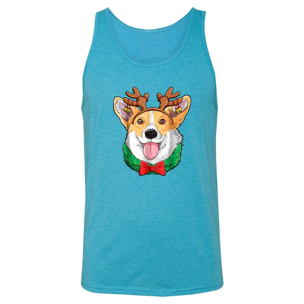 Unisex Jersey Tank - DP9Z12ZR - Aqua Triblend - 3