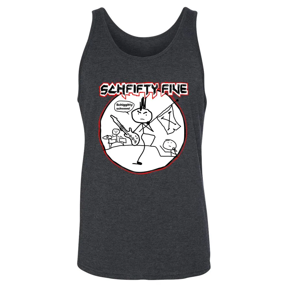 Unisex Jersey Tank - RT3PM2VL - Dark Grey Heather - 6