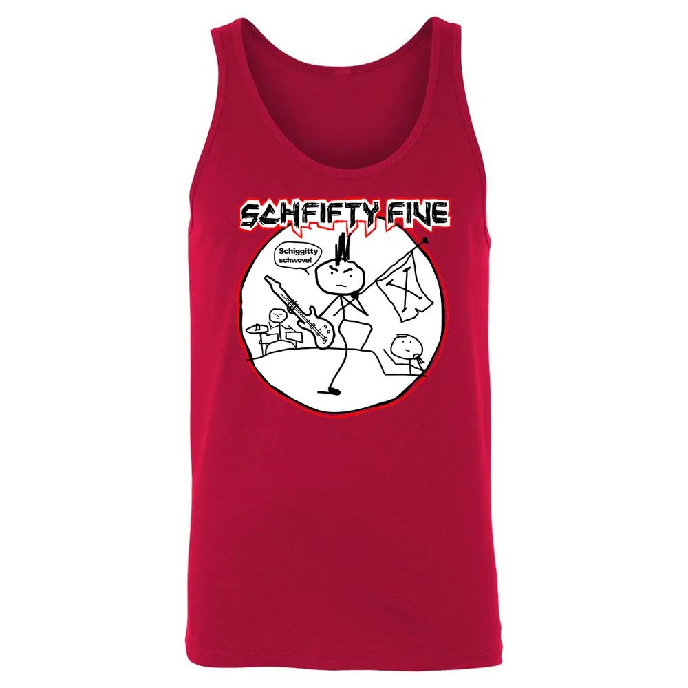 Unisex Jersey Tank - RT3PM2VL - Red - 11