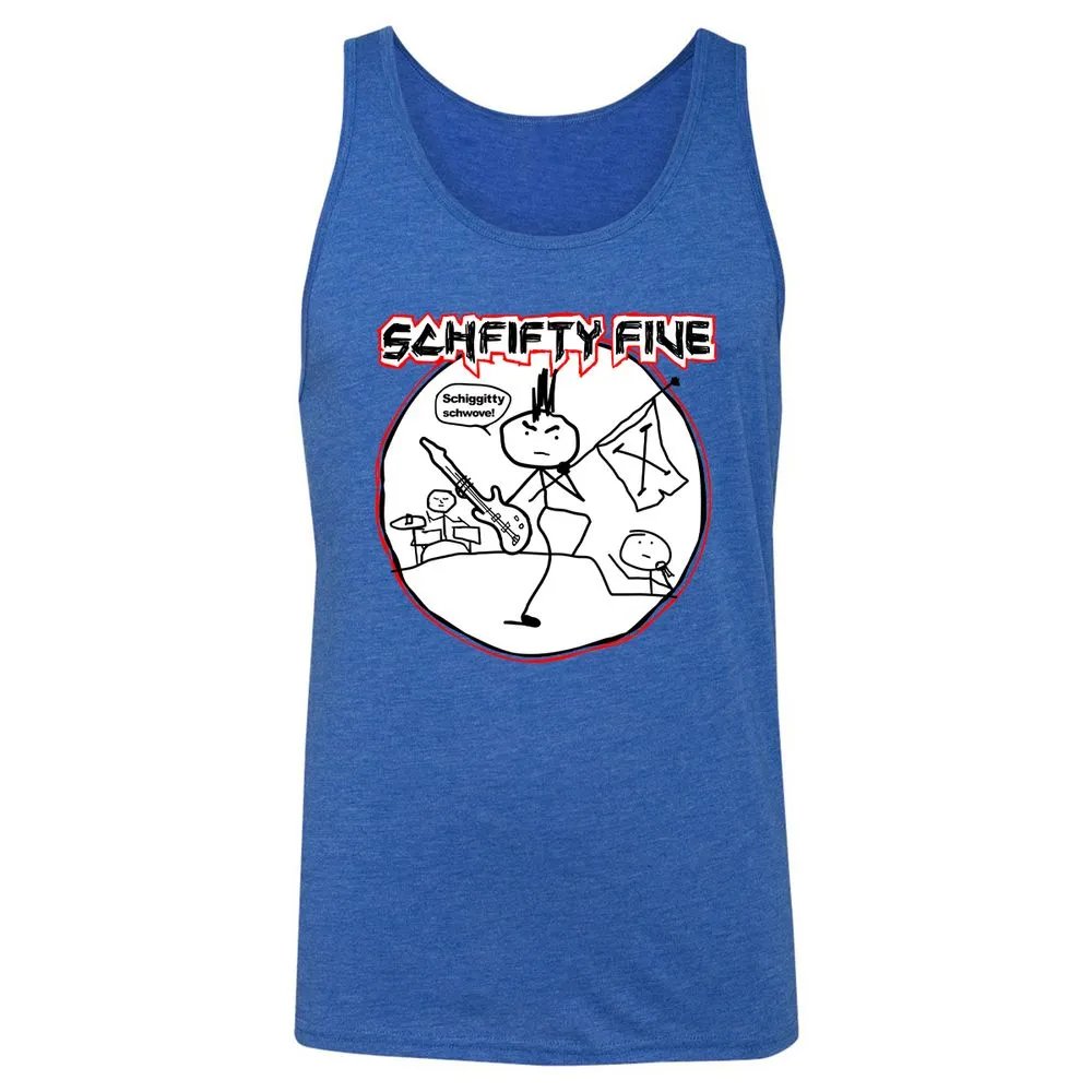 Unisex Jersey Tank - RT3PM2VL - True Royal Triblend - 12
