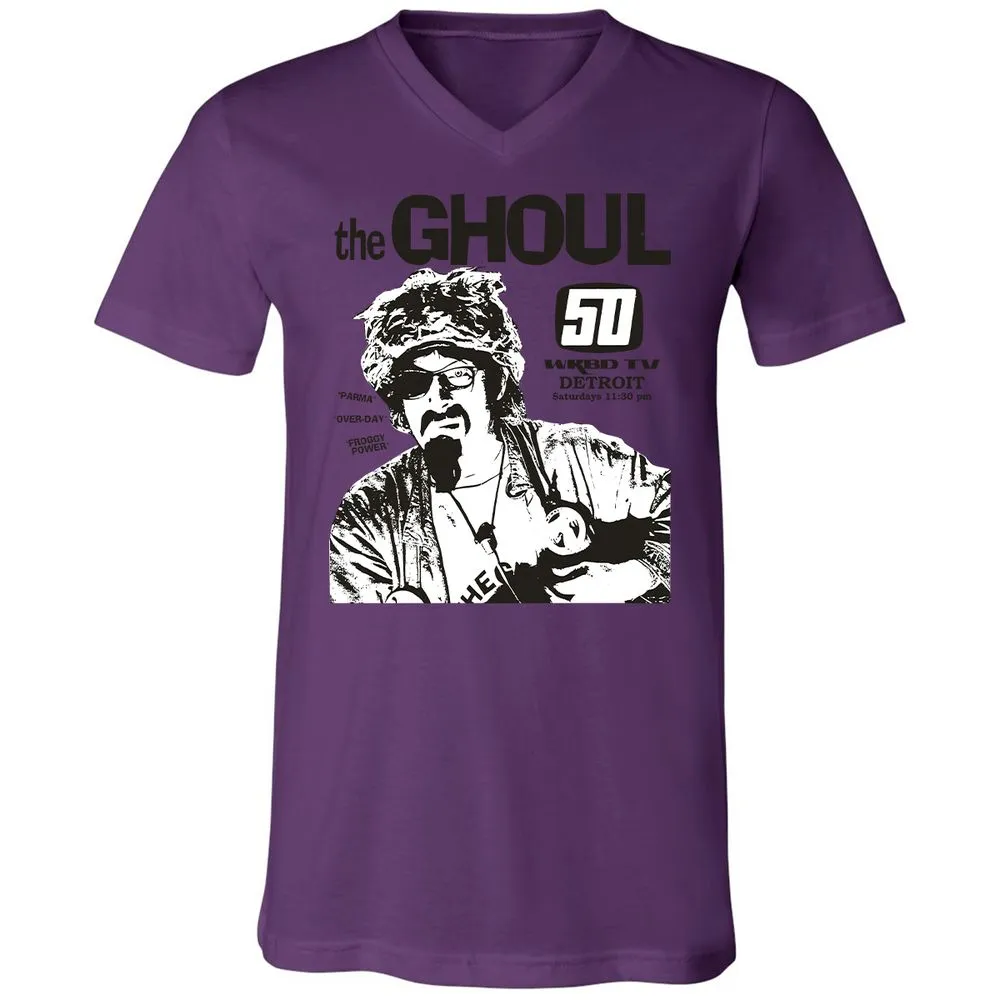 Unisex V-Neck T-Shirt - GSB3RW4P - Team Purple - 2