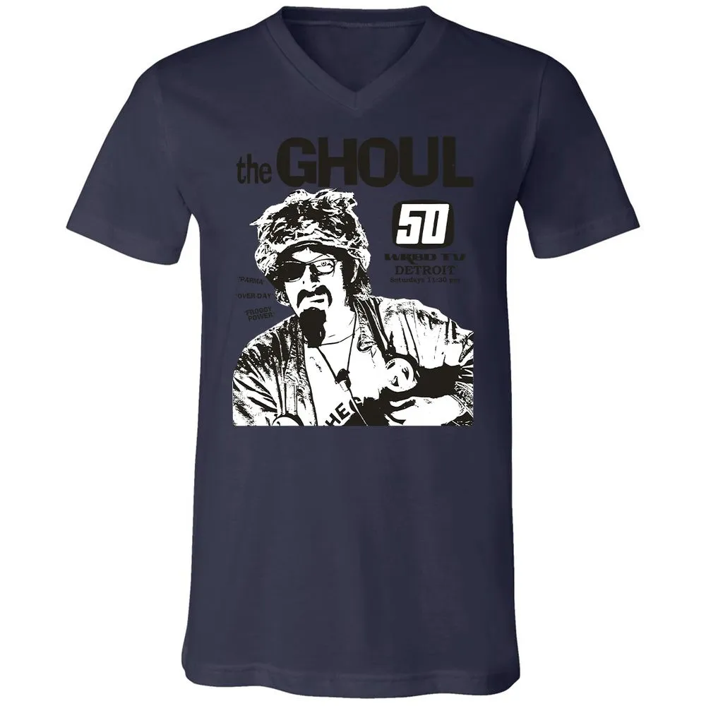 Unisex V-Neck T-Shirt - GSB3RW4P - Navy - 9