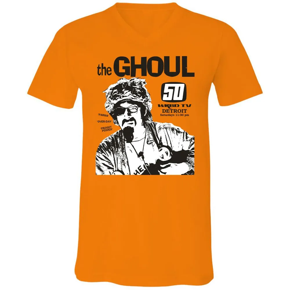 Unisex V-Neck T-Shirt - GSB3RW4P - Orange - 11