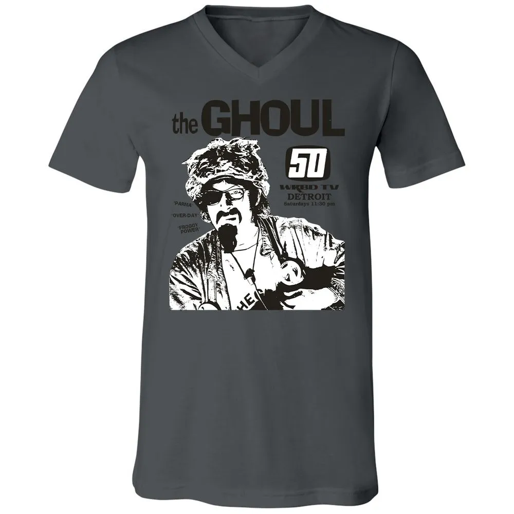 Unisex V-Neck T-Shirt - GSB3RW4P - Asphalt - 12
