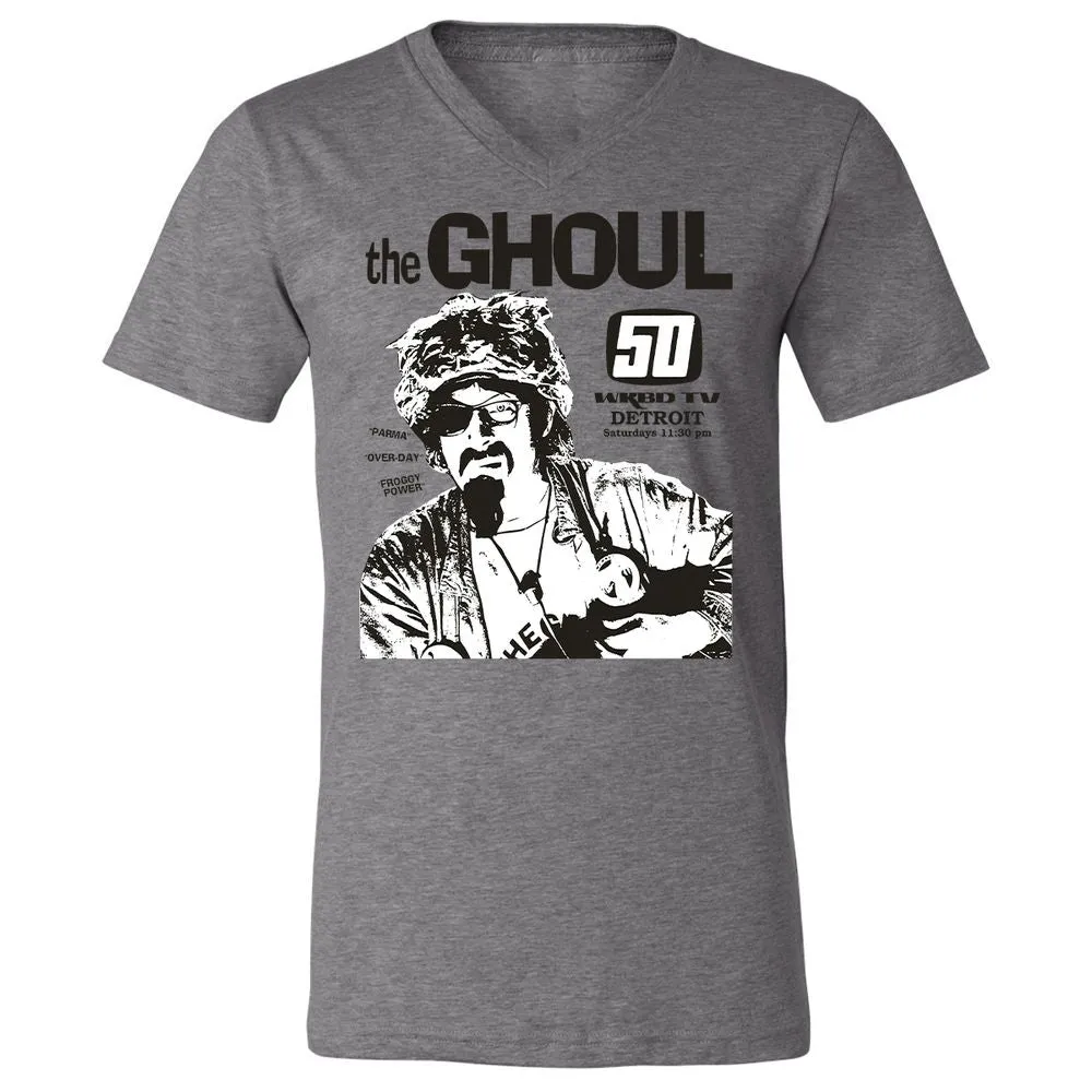 Unisex V-Neck T-Shirt - GSB3RW4P - Deep Heather - 13