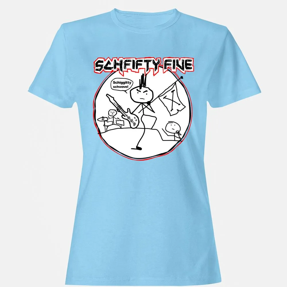 Women's T-Shirt - GEJVSXYK - Light Blue - 8