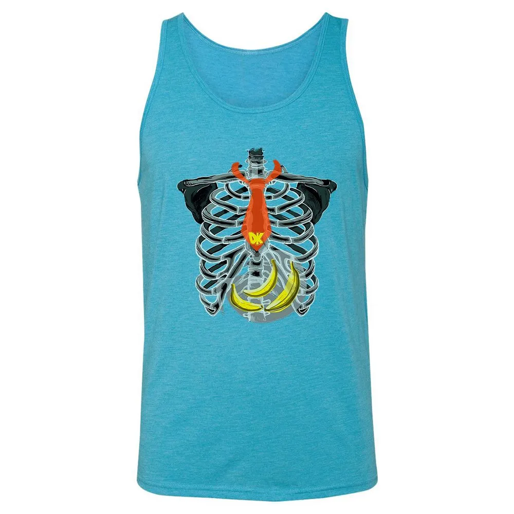 Unisex Jersey Tank - UJ9BVL87 - Aqua Triblend - 3