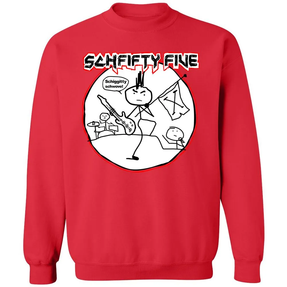 Classic Unisex Sweatshirt - 3DSJB4RN - Red - 5