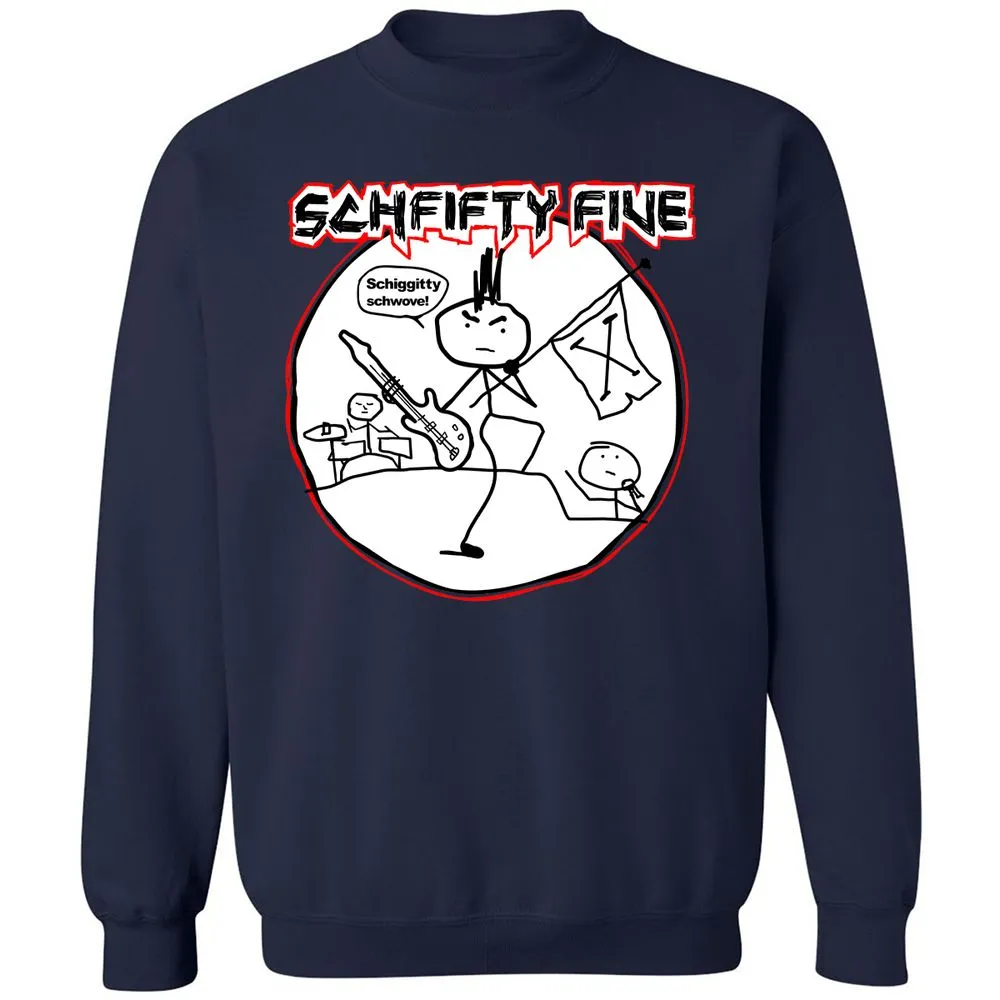 Classic Unisex Sweatshirt - 3DSJB4RN - Navy - 2