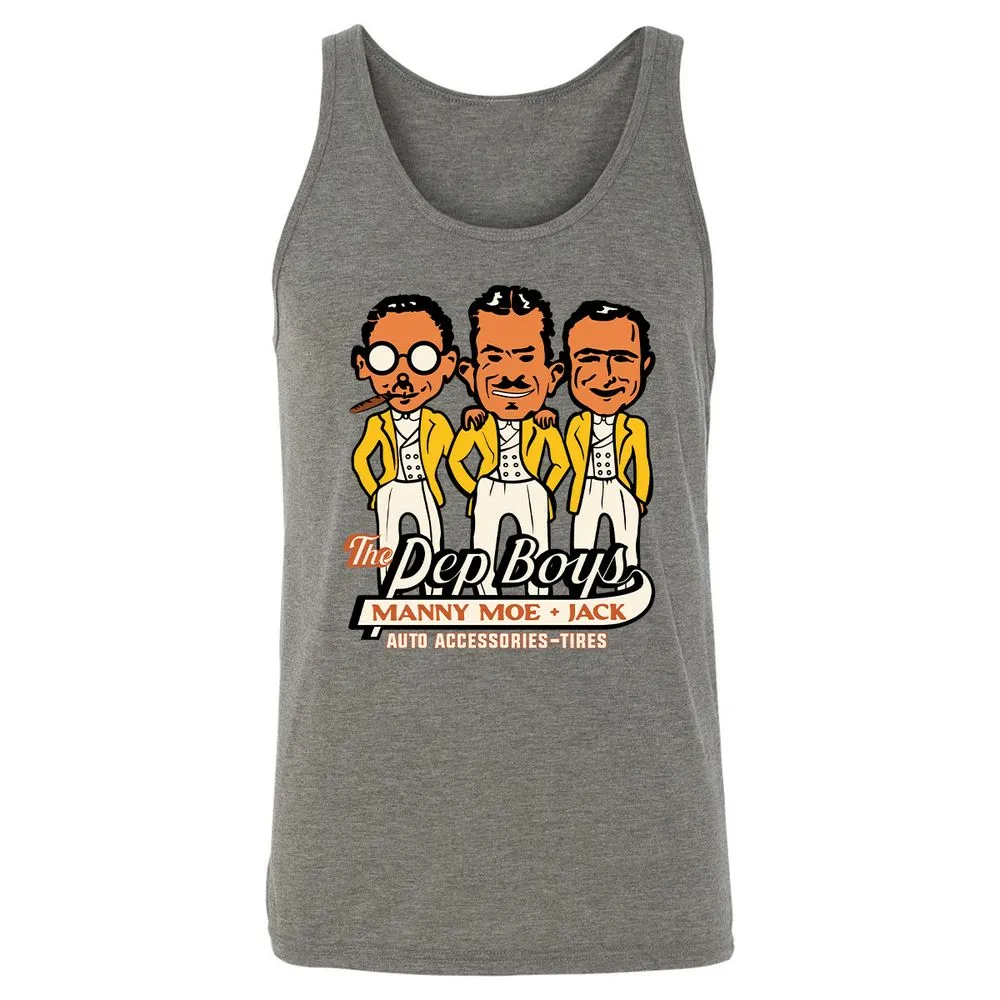 Unisex Jersey Tank - EEGS2D3R - Grey Triblend - 2