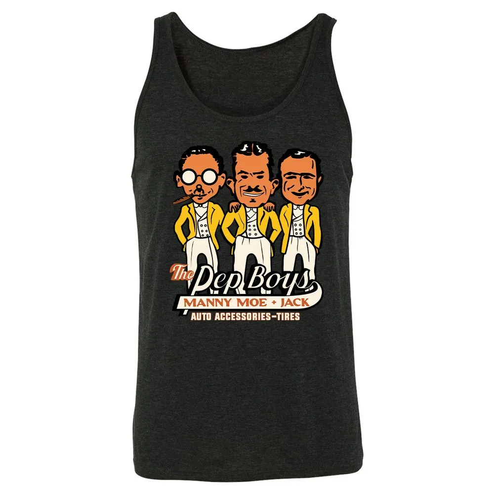 Unisex Jersey Tank - EEGS2D3R - Charcoal Black Triblend - 5
