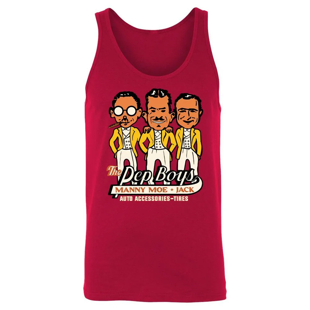 Unisex Jersey Tank - EEGS2D3R - Red - 11