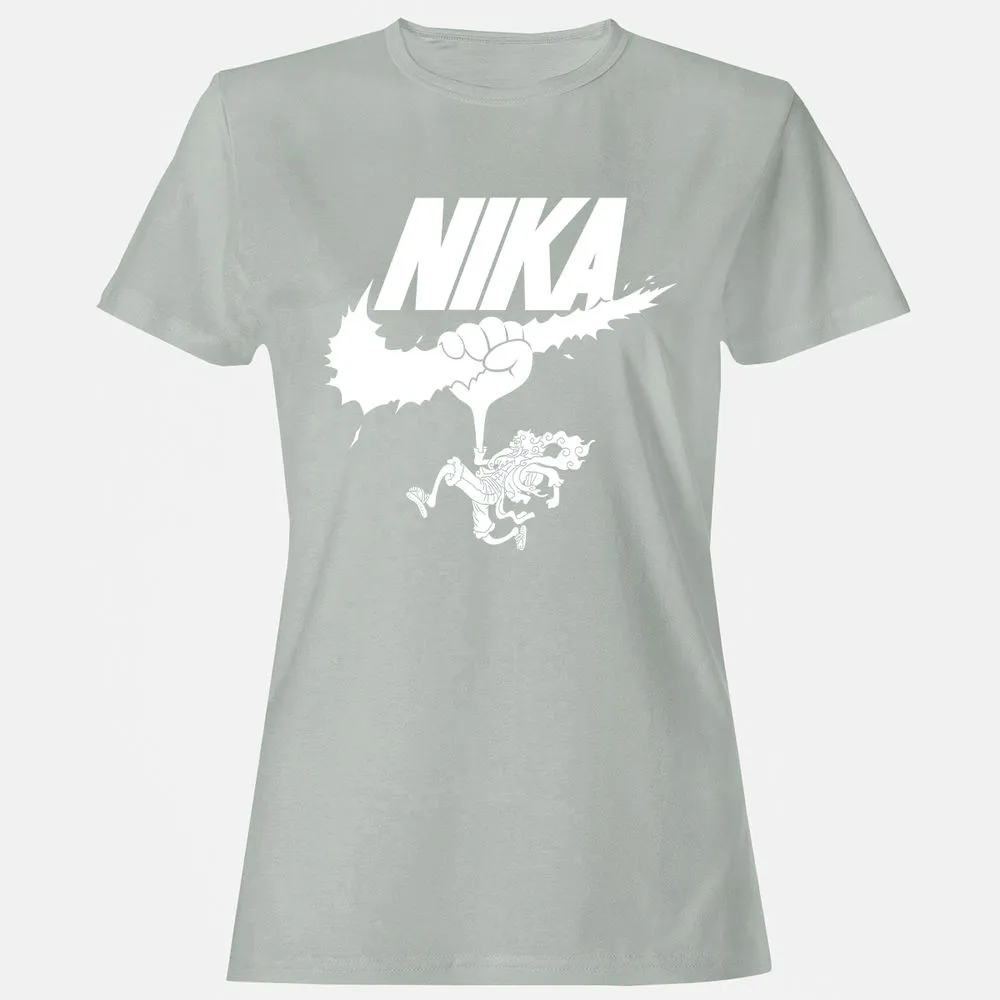 Women's T-Shirt - C4VQHZGN - Ash - 2