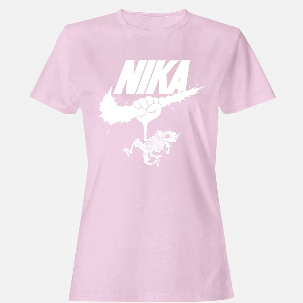 Women's T-Shirt - C4VQHZGN - Light Pink - 9