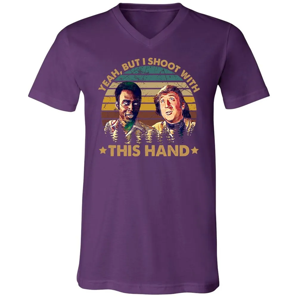 Unisex V-Neck T-Shirt - 3KD7WF1T - Team Purple - 9