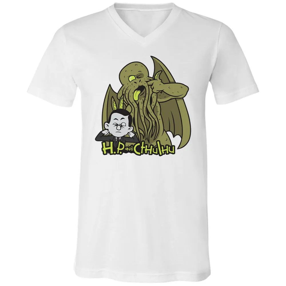 Unisex V-Neck T-Shirt - ES1C7PW3 - White - 5