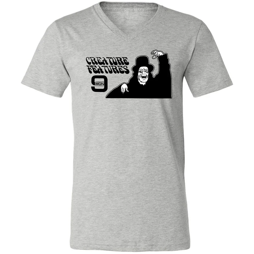 Unisex V-Neck T-Shirt - GYKBTRAL - Athletic Heather - 7