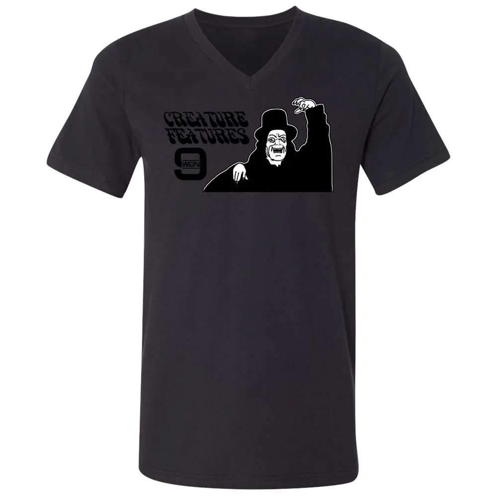 Unisex V-Neck T-Shirt - GYKBTRAL - Black - 16