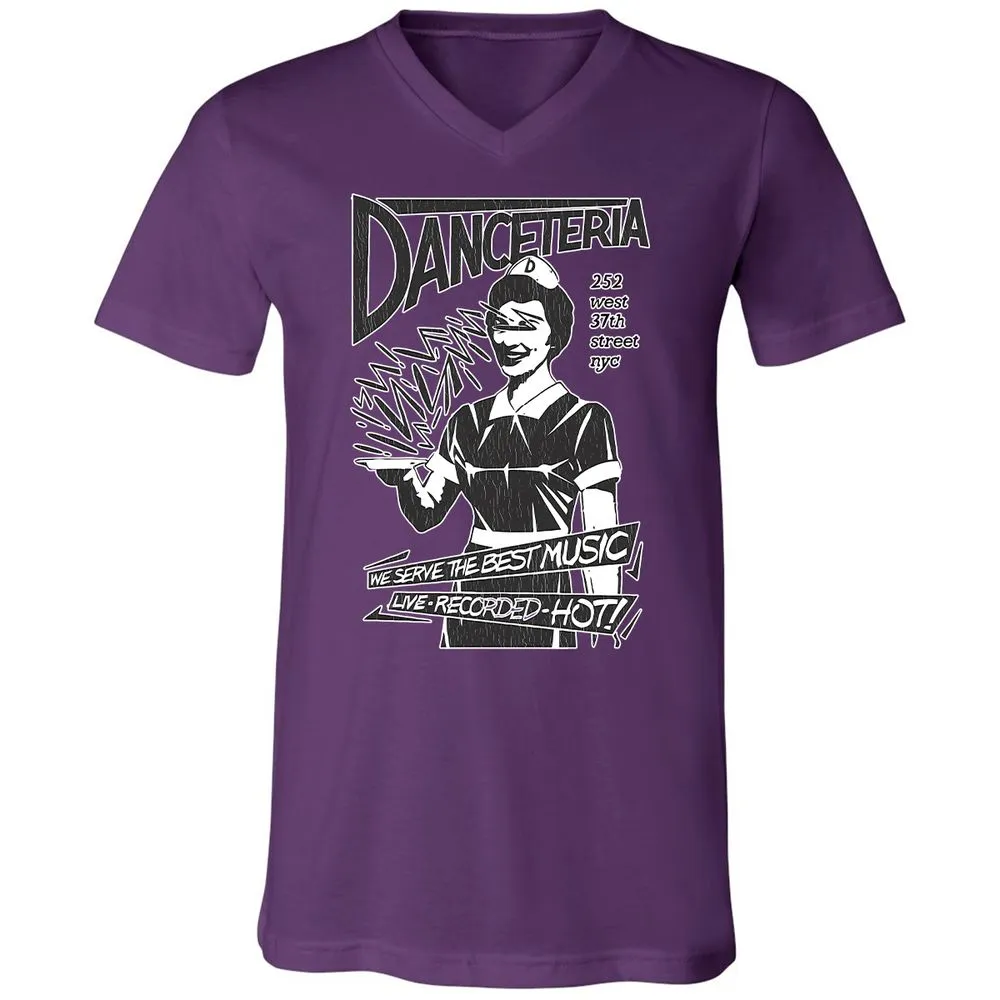 Unisex V-Neck T-Shirt - S95XHMPV - Team Purple - 2