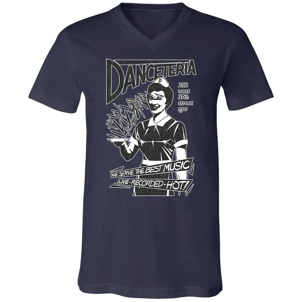 Unisex V-Neck T-Shirt - S95XHMPV - Navy - 9