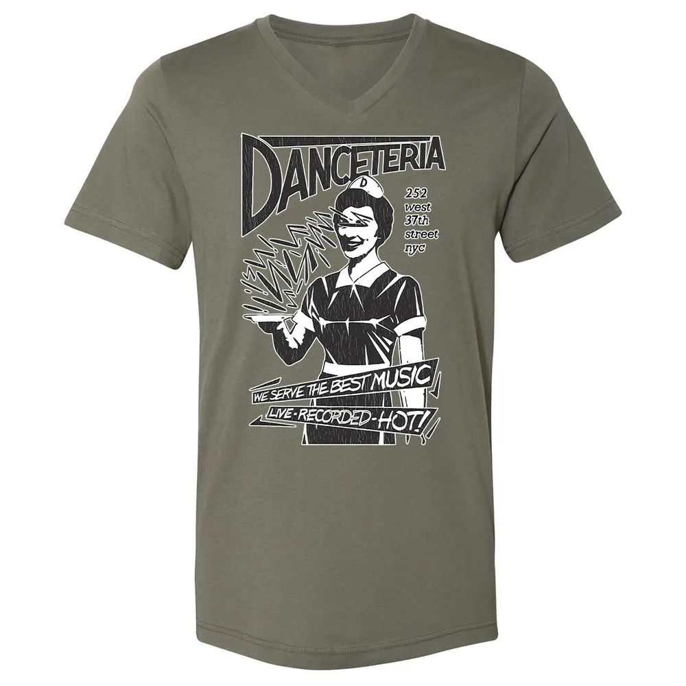 Unisex V-Neck T-Shirt - S95XHMPV - Military Green - 10