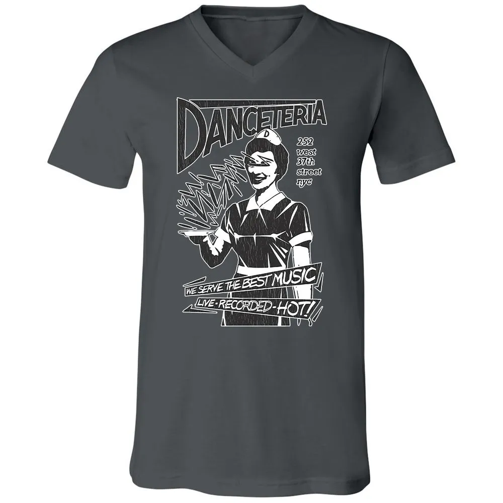 Unisex V-Neck T-Shirt - S95XHMPV - Asphalt - 12
