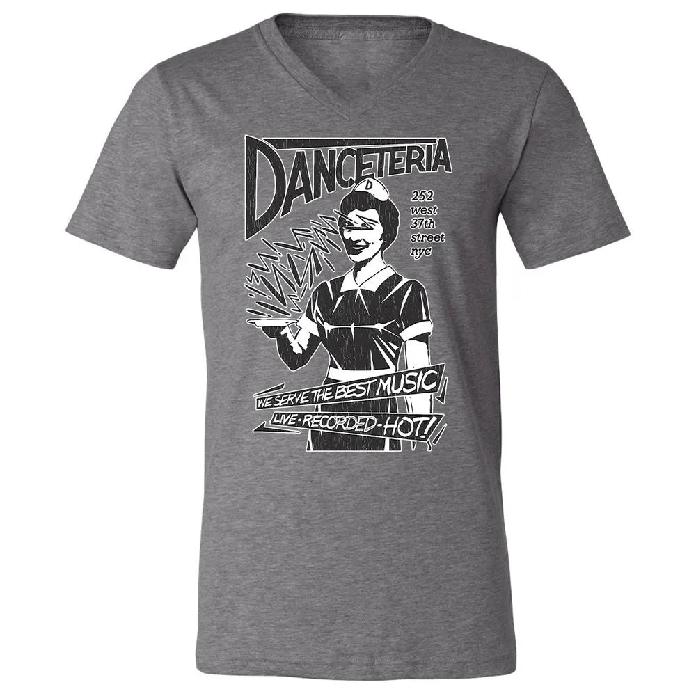 Unisex V-Neck T-Shirt - S95XHMPV - Deep Heather - 13