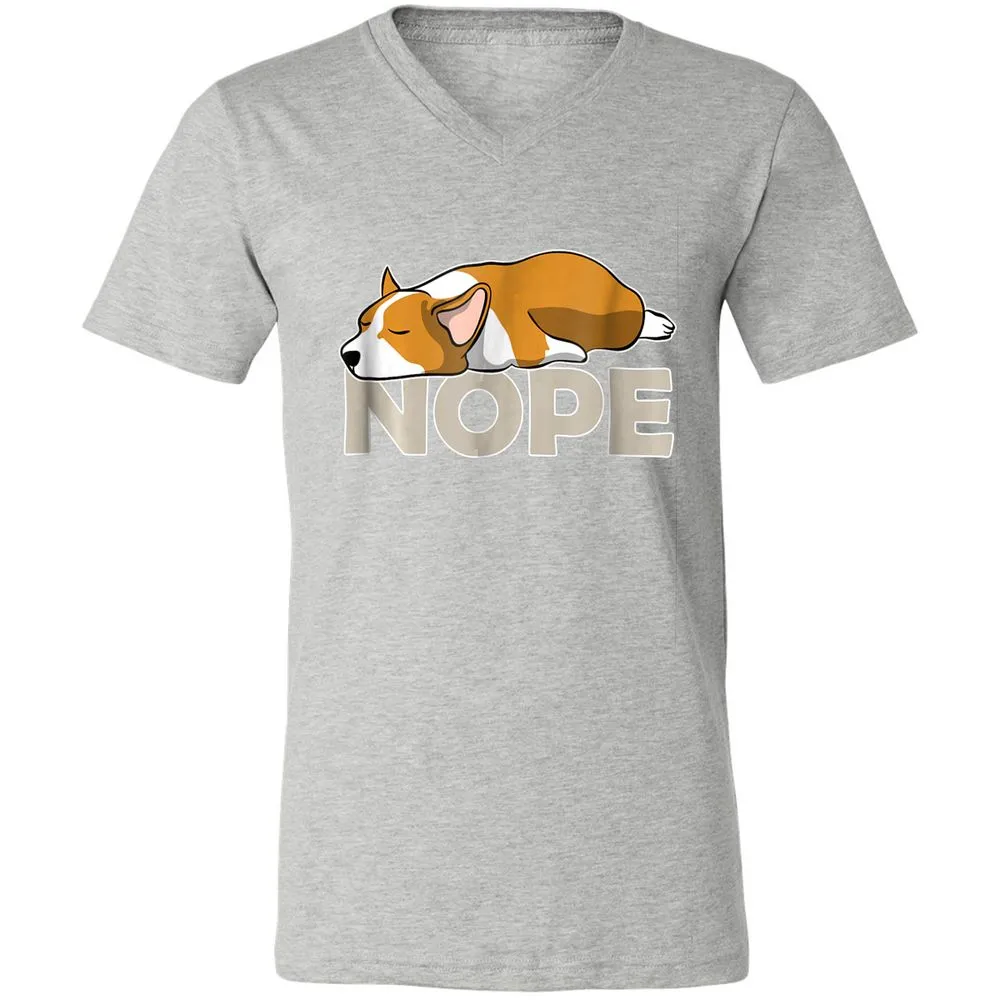 Unisex V-Neck T-Shirt - N6GW8FMP - Athletic Heather - 7