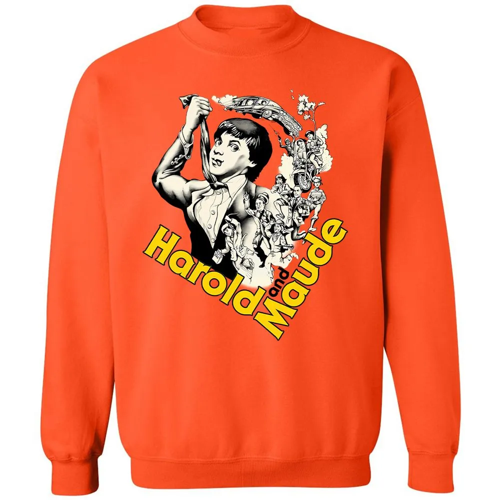Classic Unisex Sweatshirt - Q8ZWV8F6 - Orange - 10