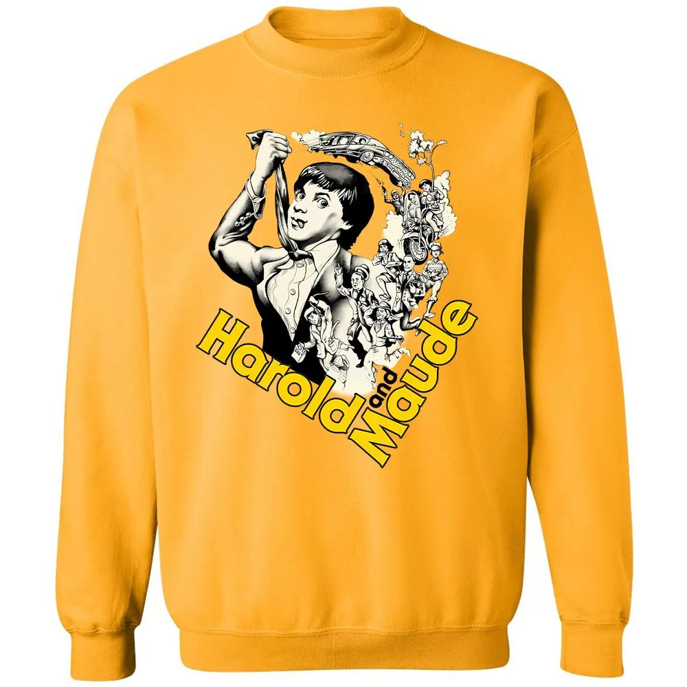 Classic Unisex Sweatshirt - Q8ZWV8F6 - Gold - 11