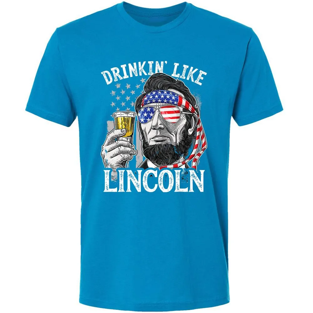 Premium Unisex T-Shirt - Y7JSPDEM - Turquoise - 16