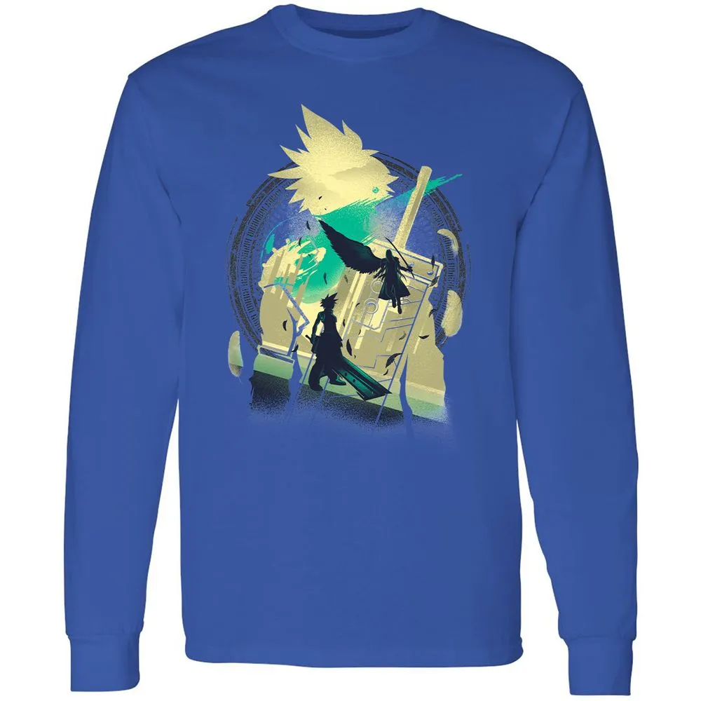 Long Sleeve T-Shirt - ZHJP6SEN - Royal - 8