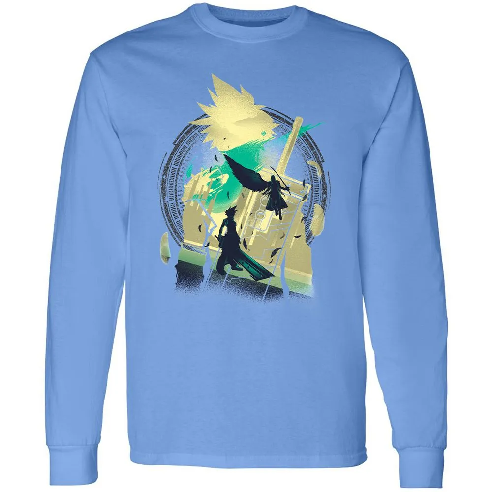 Long Sleeve T-Shirt - ZHJP6SEN - Carolina Blue - 12