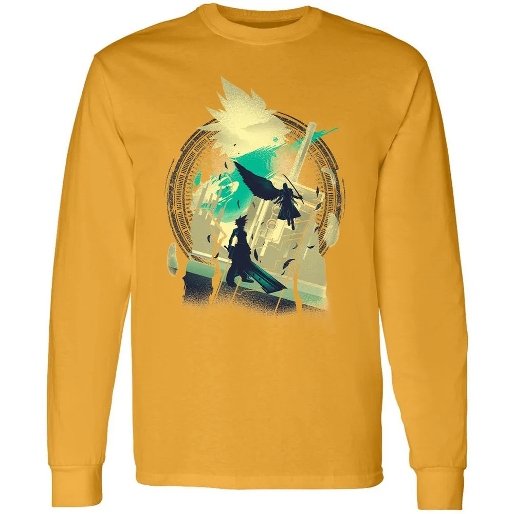 Long Sleeve T-Shirt - ZHJP6SEN - Gold - 9
