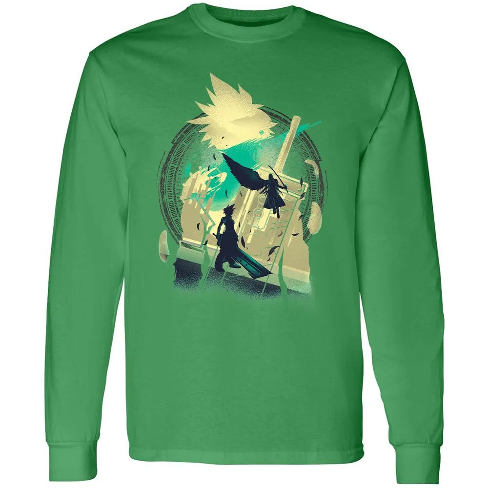 Long Sleeve T-Shirt - ZHJP6SEN - Irish Green - 10