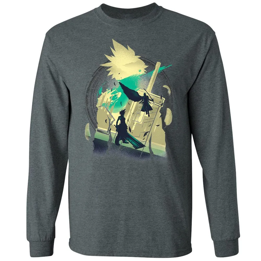 Long Sleeve T-Shirt - ZHJP6SEN - Dark Heather - 15