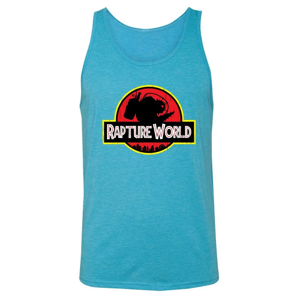 Unisex Jersey Tank - LQJP6BK1 - Aqua Triblend - 3