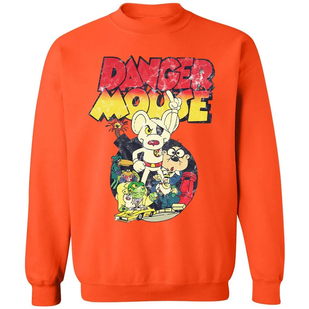 Classic Unisex Sweatshirt - 64HPCRJJ - Orange - 10