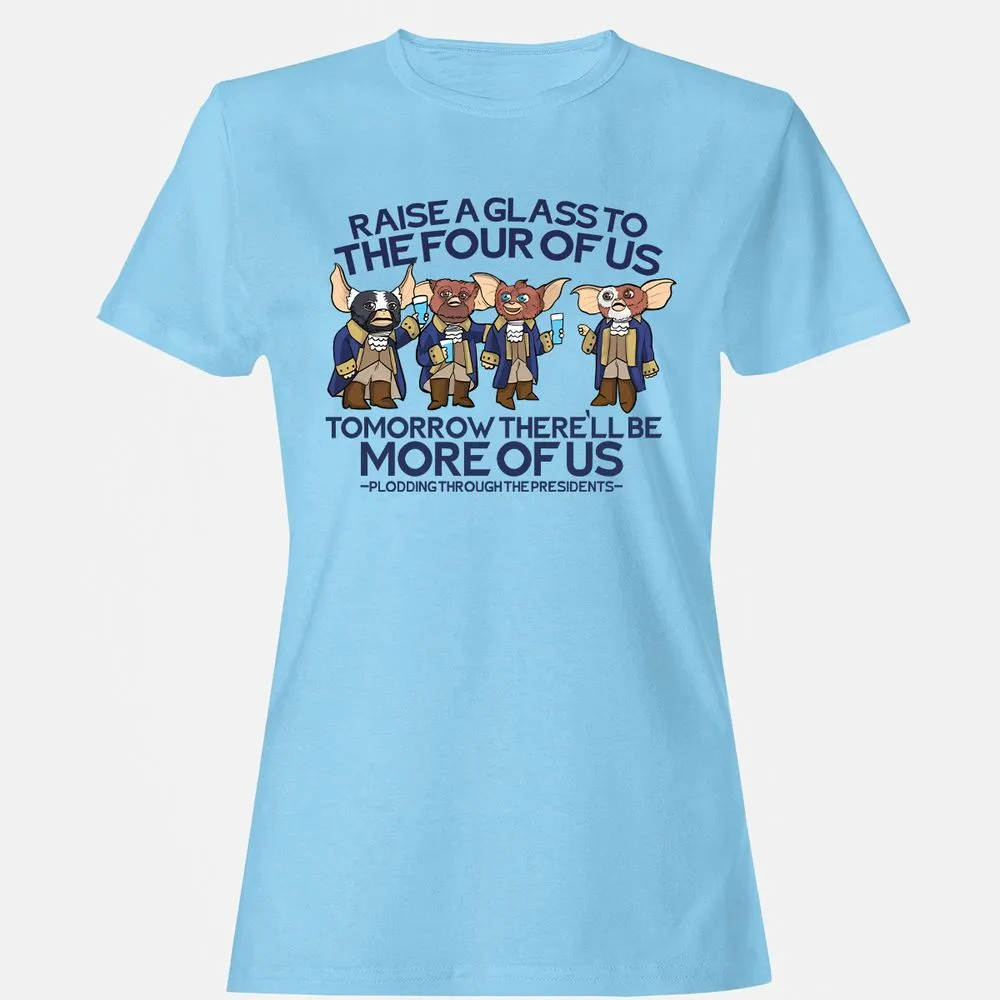 Women's T-Shirt - YZAZG8U2 - Light Blue - 8