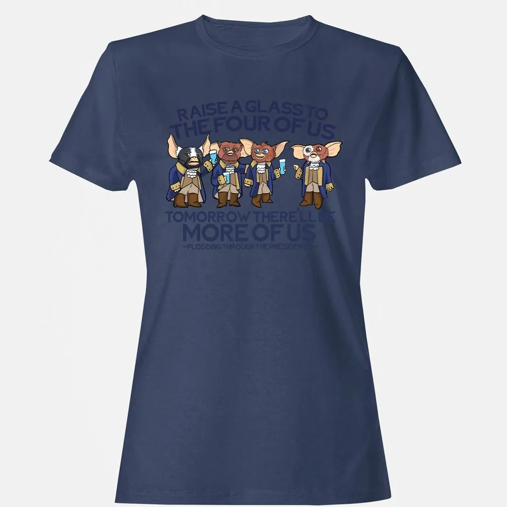 Women's T-Shirt - YZAZG8U2 - Navy - 10