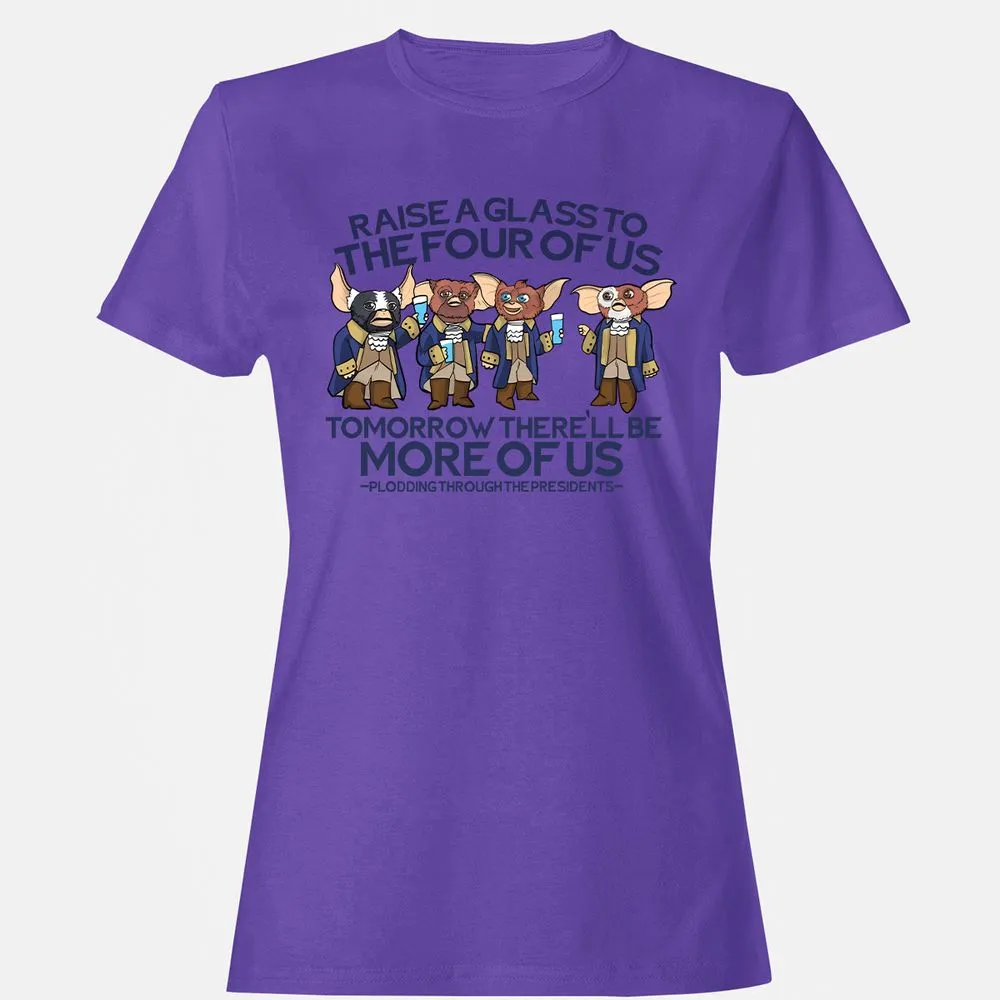 Women's T-Shirt - YZAZG8U2 - Purple - 12