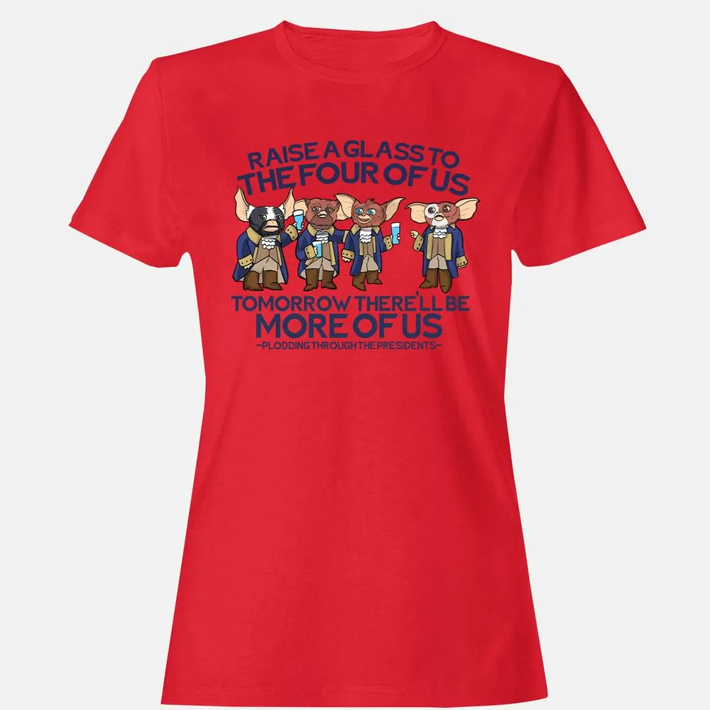 Women's T-Shirt - YZAZG8U2 - Red - 13